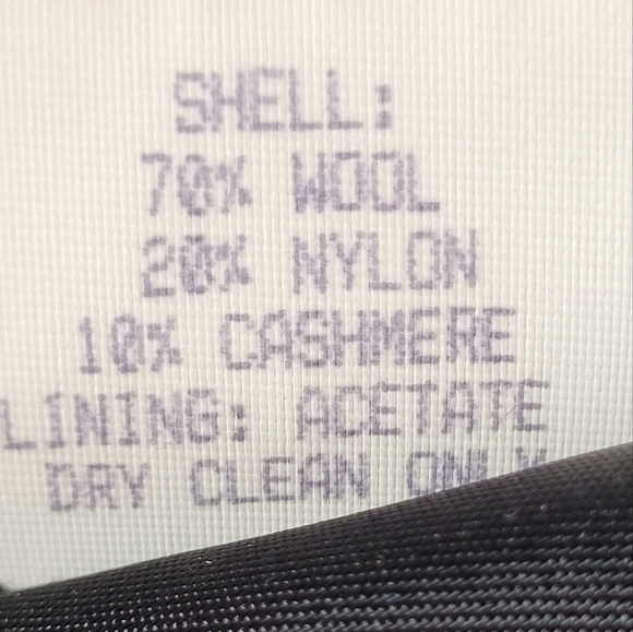 Kristen Blake Women's Wool Cashmere Blend Single Breasted Gray Top Coat - Size S - Picture 12 of 13